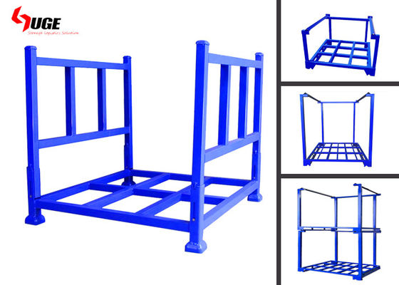 Özelleştirilmiş Üç Katmanlar İstifleme Lastik Rafı / Fabrika Kumaş Kafesi