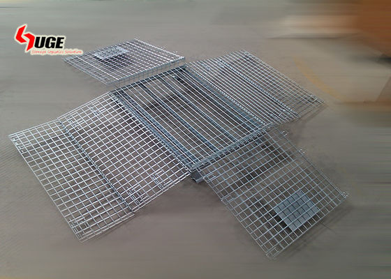 Meyve ve sebzelerin depolama kafesi özelleştirilebilir ve 1500kg taşıyabilen tekerler ile metalden yapılabilir